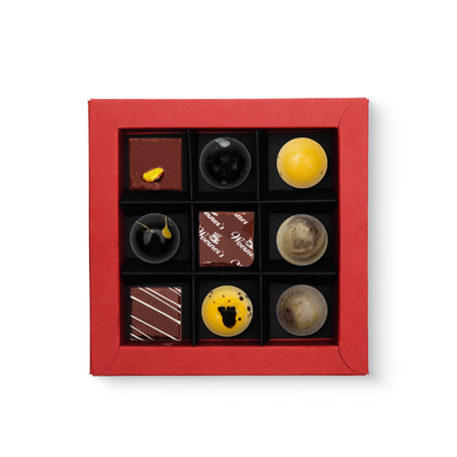 Pralinenpackung 9er