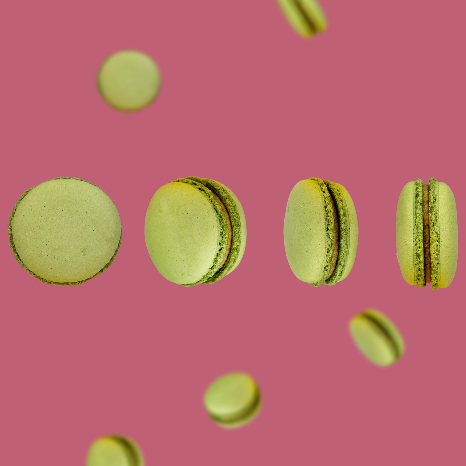 Macaron Pistazie