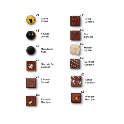 Pralinenpackung 25er alkoholfrei